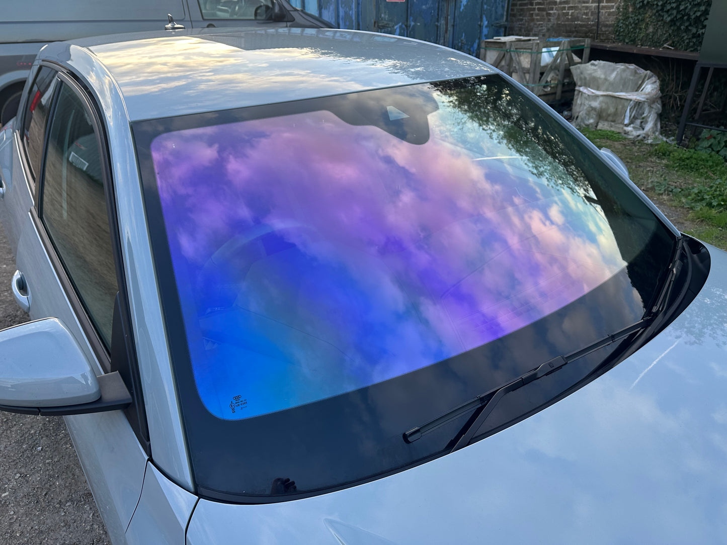 Purple/Pink/Gold Chameleon Window Film 85% VLT