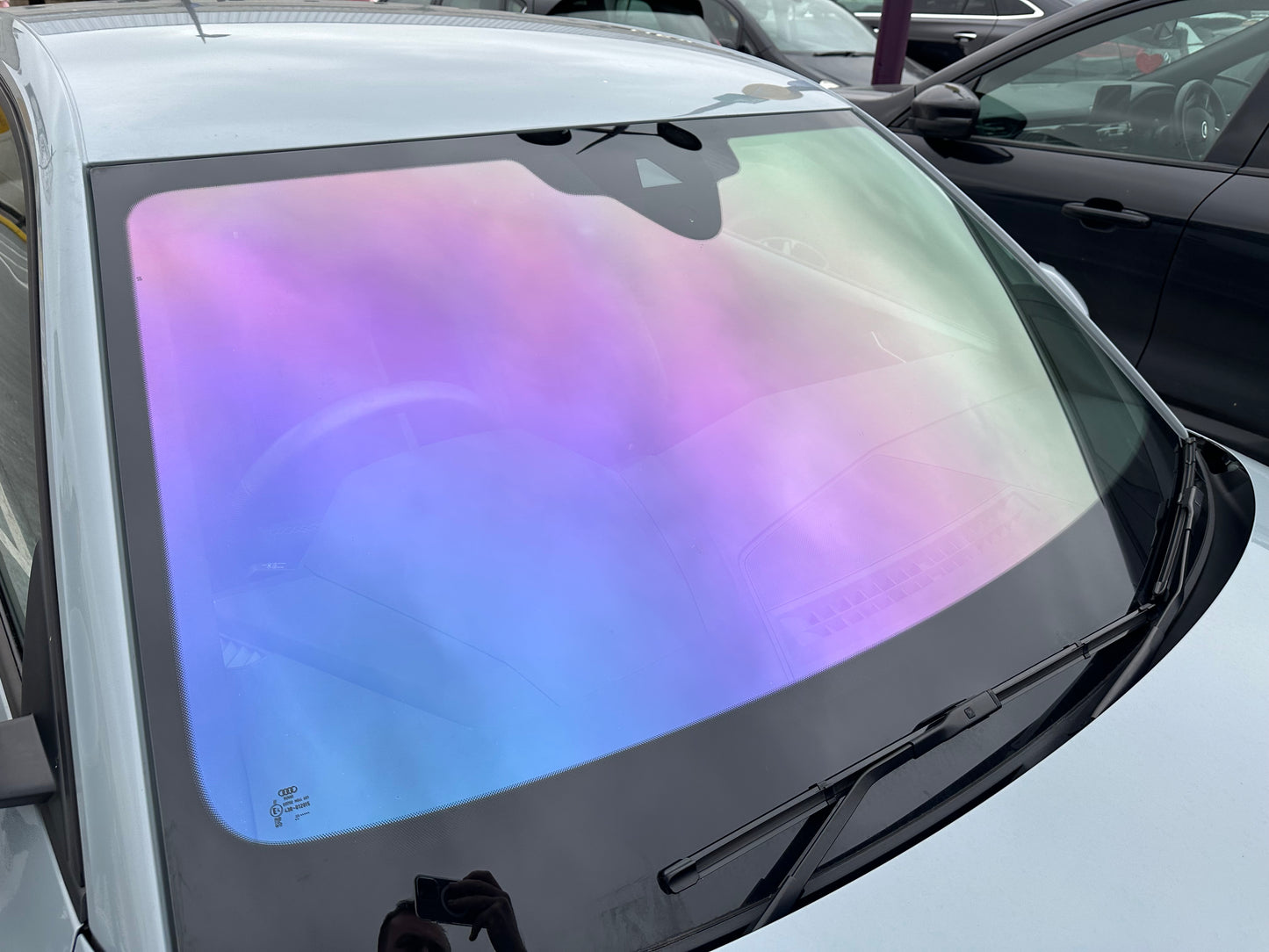 Purple/Pink/Gold Chameleon Window Film 85% VLT